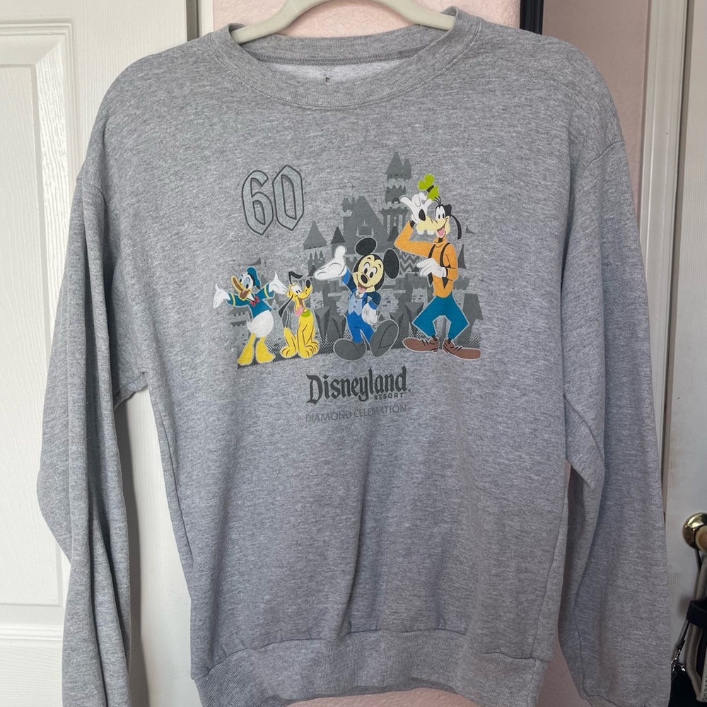 Hanes Gray Disneyland Sweatshirt